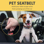 Pet Car Seat Belt for Dogs & Cats | Adjustable Safety Harness for Travel Comfort Petneeds Space