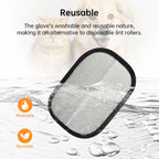 Pet Hair Removal Gloves - Double-Sided for Furniture & Clothes Petneeds Space