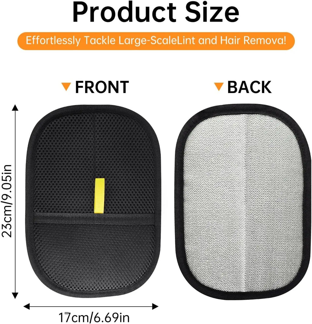 Pet Hair Removal Gloves - Double-Sided for Furniture & Clothes Petneeds Space