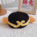 Cat Hat Lion Head Cover Pig Eight Ring Lesser Panda Hat Cute Heattech Winter Decoration Disguise Cap Pet Hat Petneeds Space