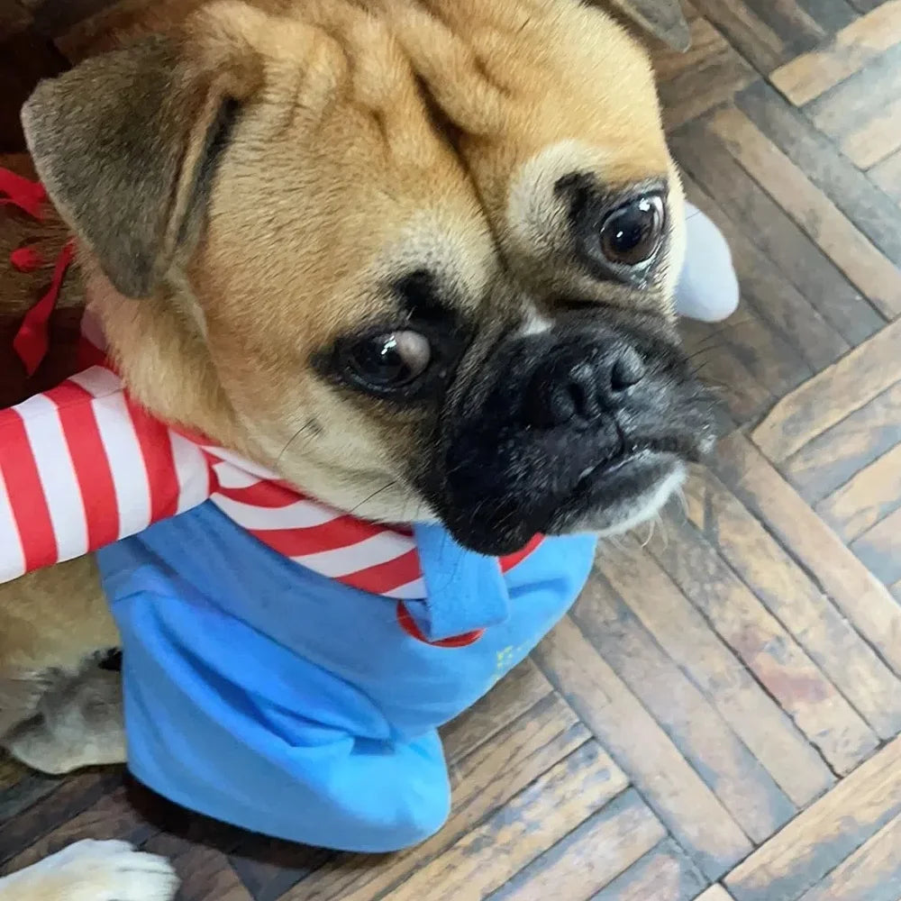 Halloween Funny Dog Clothes Small Medium Large Dogs Cat Cosplay Pets Dress Up Puppy Pullover Chihuahua Costume Party Pet Outfits Petneeds Space