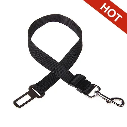 Adjustable Pet Cat Dog Car Seat Belt Pet Seat Vehicle Dog Harness Lead Clip Safety Lever Traction Dog Collars Dogs Accessoires Petneeds Space