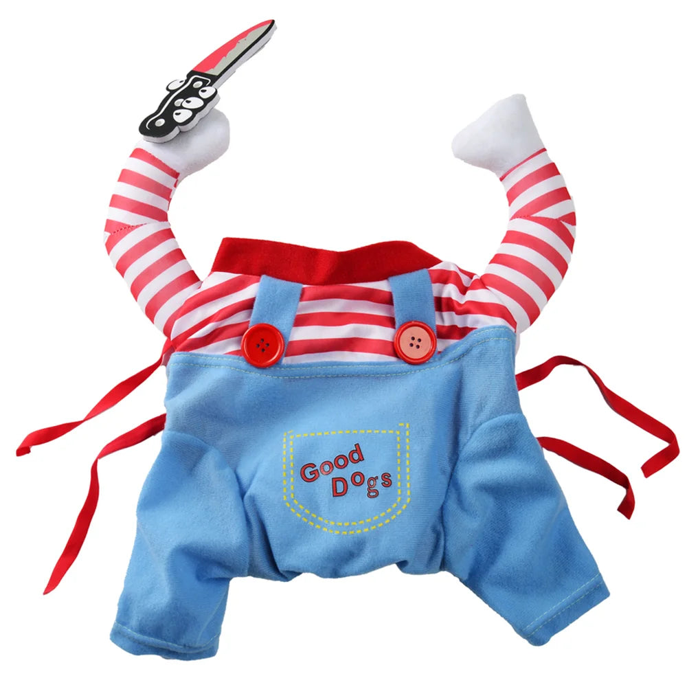 Halloween Funny Dog Clothes Small Medium Large Dogs Cat Cosplay Pets Dress Up Puppy Pullover Chihuahua Costume Party Pet Outfits Petneeds Space