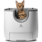 Furoomate - Automatic Smart Cat Litter Box, Self-Cleaning, 11L, High-Capacity Pet Toilet Tray Petneeds Space