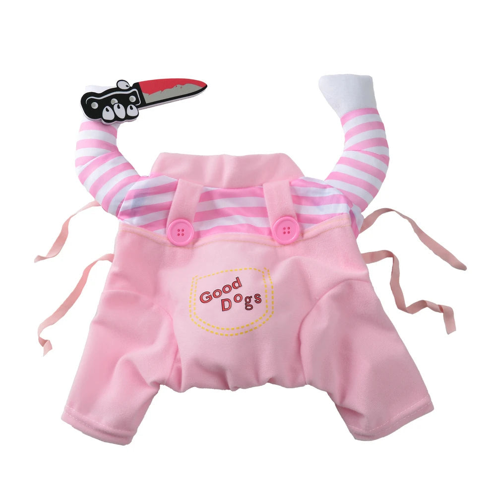 Halloween Funny Dog Clothes Small Medium Large Dogs Cat Cosplay Pets Dress Up Puppy Pullover Chihuahua Costume Party Pet Outfits Petneeds Space
