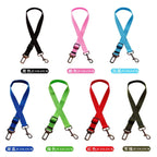 Adjustable Pet Cat Dog Car Seat Belt Pet Seat Vehicle Dog Harness Lead Clip Safety Lever Traction Dog Collars Dogs Accessoires Petneeds Space