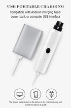 Electric Dog Nail Clippers for Dog Nail Grinders Rechargeable USB Charging LED Light Pet Quiet Cat Paws Nail Grooming Supplies Petneeds Space