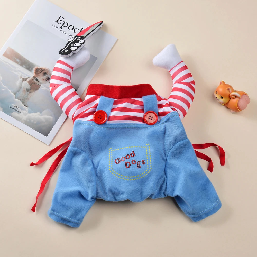 Halloween Funny Dog Clothes Small Medium Large Dogs Cat Cosplay Pets Dress Up Puppy Pullover Chihuahua Costume Party Pet Outfits Petneeds Space